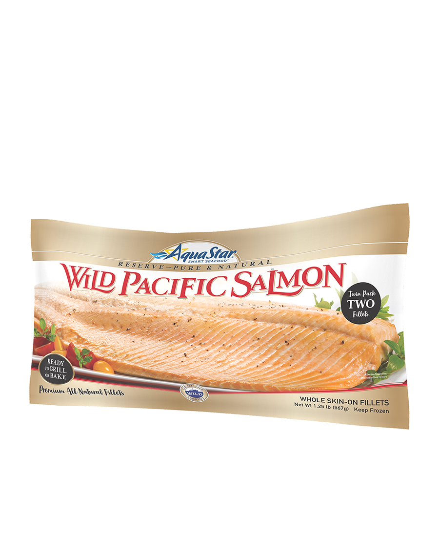 Wild Pacific Salmon Fillets - Twin Pack - Aqua Star