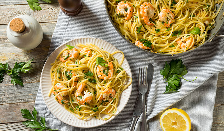 Shrimp Scampi Bowl - Aqua Star