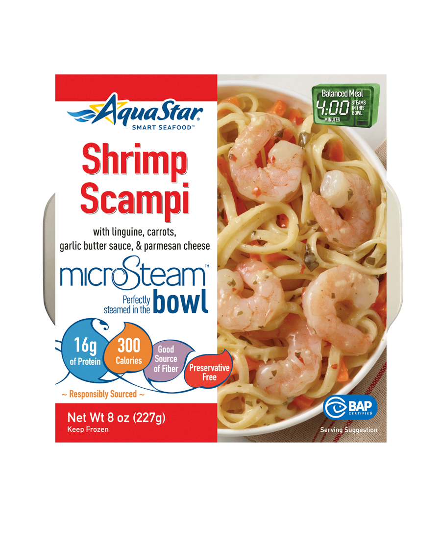 Shrimp Scampi Bowl - Aqua Star