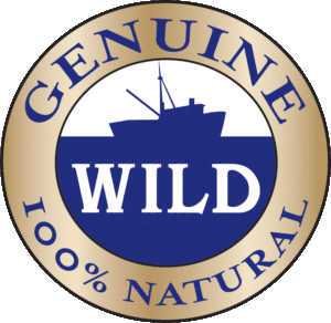 Aqua Star genuine wild 100% natural logo